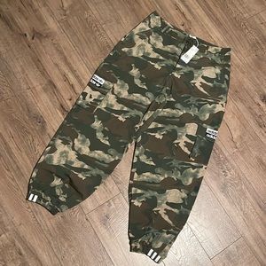 ARMY ADIDAS MENS TRACK PANTS